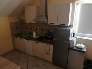 Kuchyň nebo kuchyňský kout v ubytování Hostel Poslon