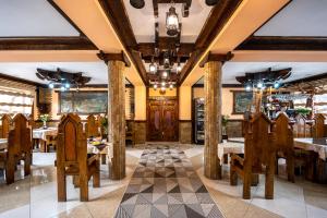 Restaurace v ubytování Марина