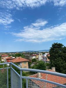 a view of a city from a balcony at Family hotel Neptun - Lozenets in Lozenets