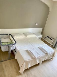 Postel nebo postele na pokoji v ubytování B&B Controvento Soiano
