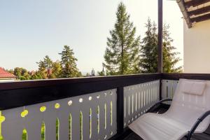 Balkón alebo terasa v ubytovaní APLEND Villa Dr Szontagh Est 1876