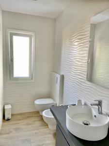 Koupelna v ubytování B&B Controvento Soiano