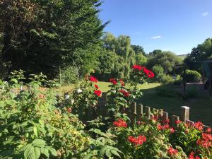 Ogród w obiekcie La Paix, Gîte bucolique en Normandie