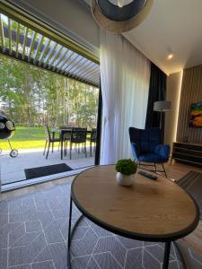 Vonkajšia záhrada v ubytovaní Norda Resort
