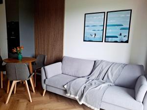 Posedenie v ubytovaní Apartament Północne Mazury