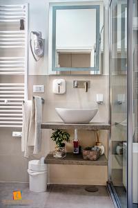 Een badkamer bij La maison di Lea