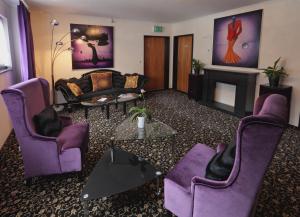 Posezení v ubytování Hotel Forsthaus