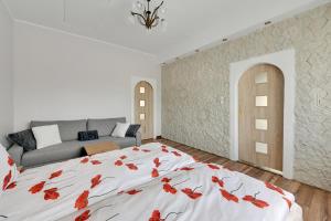 Posteľ alebo postele v izbe v ubytovaní Oliwa House by Platinium Lofts