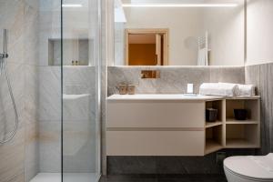 Kúpeľňa v ubytovaní Hotel Cristallo