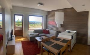 Гостиная зона в Ylläs Chalets IX A9104