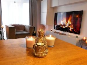 SuiteDreams - Relax Suite Liège的休息区