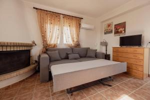 Posezení v ubytování DINA'S Apartment in Kos