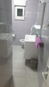 Koupelna v ubytování Apartman Dany