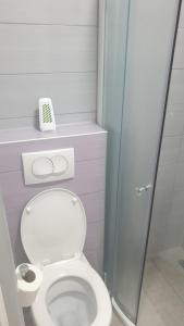 Koupelna v ubytování Apartman Dany