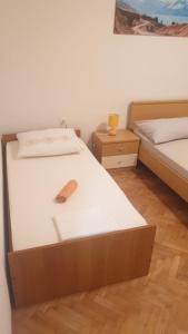 Postel nebo postele na pokoji v ubytování Apartman Dany