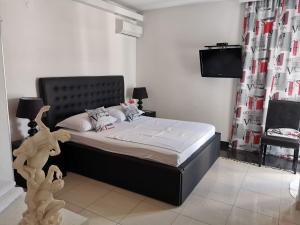 Postel nebo postele na pokoji v ubytování Luxury apartment Prestige Villa Bellevue + 37 fotografií