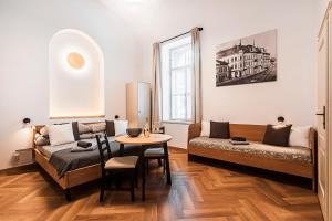 Posezení v ubytování Apartmány Krmanova