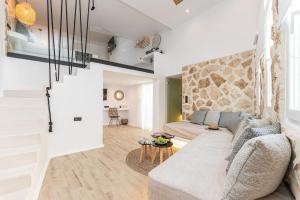 Posezení v ubytování Naxian Spirit Inn