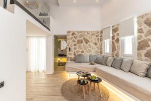 Posezení v ubytování Naxian Spirit Inn