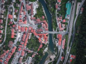 Letecký snímek ubytování Apartment NakiT