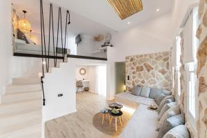 Posezení v ubytování Naxian Spirit Inn
