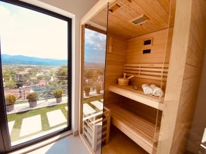 Balkón alebo terasa v ubytovaní Villa Magic look