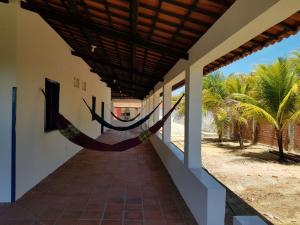 Balkon atau teras di Casa em Águas Belas CE