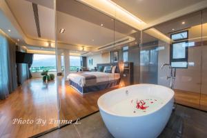Posezení v ubytování Han-Shian Boutique B&B