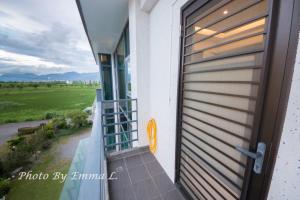 Balkón nebo terasa v ubytování Han-Shian Boutique B&B