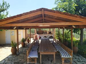 A garden outside Pano's House