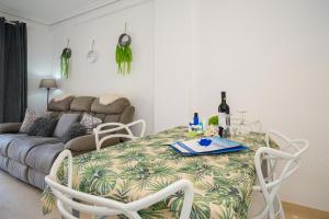 Posezení v ubytování Apartment 3d Albir