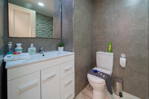 Koupelna v ubytování Apartment 3d Albir