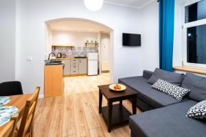 Kuchyňa alebo kuchynka v ubytovaní Zaciszny Apartament w Zdroju