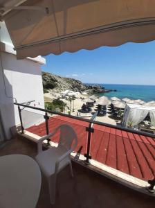 A balcony or terrace at Holiday Home in Sarti, Chalkidiki
