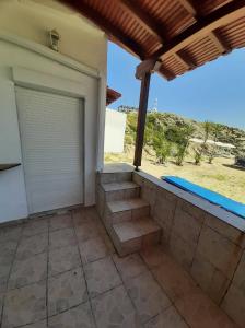 A balcony or terrace at Holiday Home in Sarti, Chalkidiki