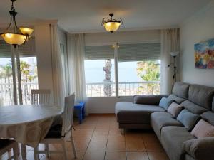 Posezení v ubytování Vista Mar y Castillo Orangecosta