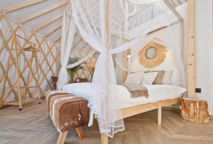 Fotografie z fotogalerie ubytování JURTLANDIA jurta BOHO v destinaci Lubiatowo