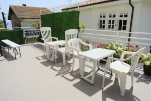 Uma varanda ou terraço em Apartments Surban