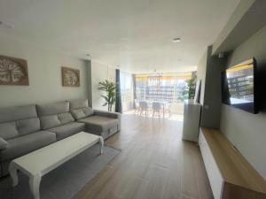 TV a/nebo společenská místnost v ubytování Torre Benidorm Levante