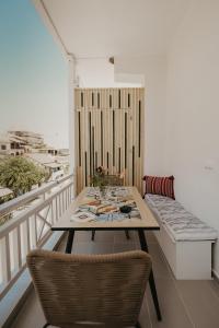 Posezení v ubytování Trinity Suites Ammouliani Hospitality