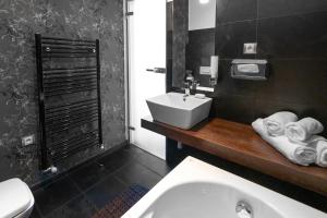 Koupelna v ubytování Arena Hotel Samorin