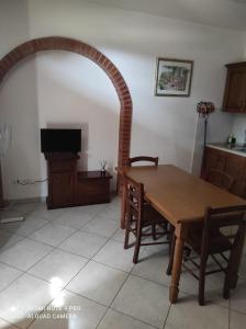 Η κουζίνα ή μικρή κουζίνα στο Casa Vacanze Papà Giuseppe