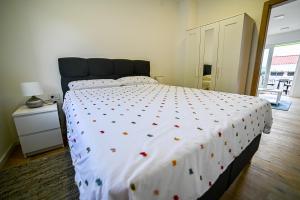 Postel nebo postele na pokoji v ubytování Apartment Bine