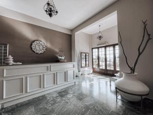 Posezení v ubytování Hotel Eleni
