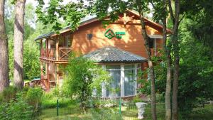 Zahrada ubytování Green Gile Villa in Druskininkai Center