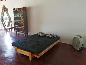 Katil atau katil-katil dalam bilik di Casa Montagnola: naturaleza y tranquilidad