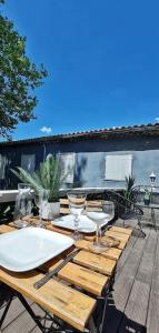 Restaurace v ubytování #NEW#TERRASSE SUD OUEST#PIED DE LA CITÉ #1