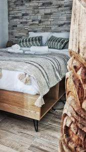 Postel nebo postele na pokoji v ubytování #NEW#TERRASSE SUD OUEST#PIED DE LA CITÉ #1