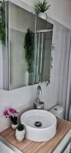Koupelna v ubytování #NEW#TERRASSE SUD OUEST#PIED DE LA CITÉ #1