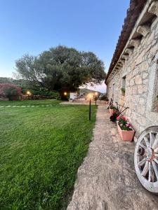 Zahrada ubytování Cantina&Agriturismo Canu